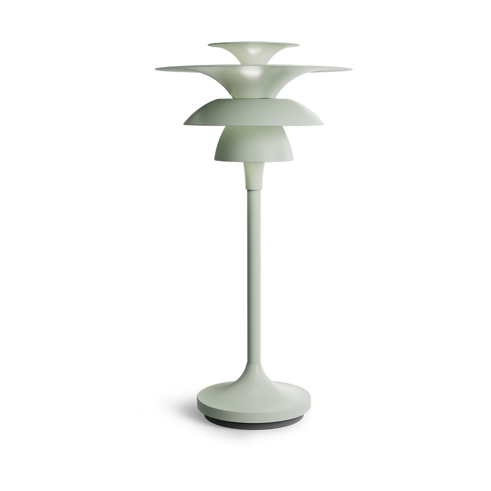 Belid Picasso bordlampe 34,8 cm Soft salvia | Skandinavisk Design | Bordlamper | Grønn