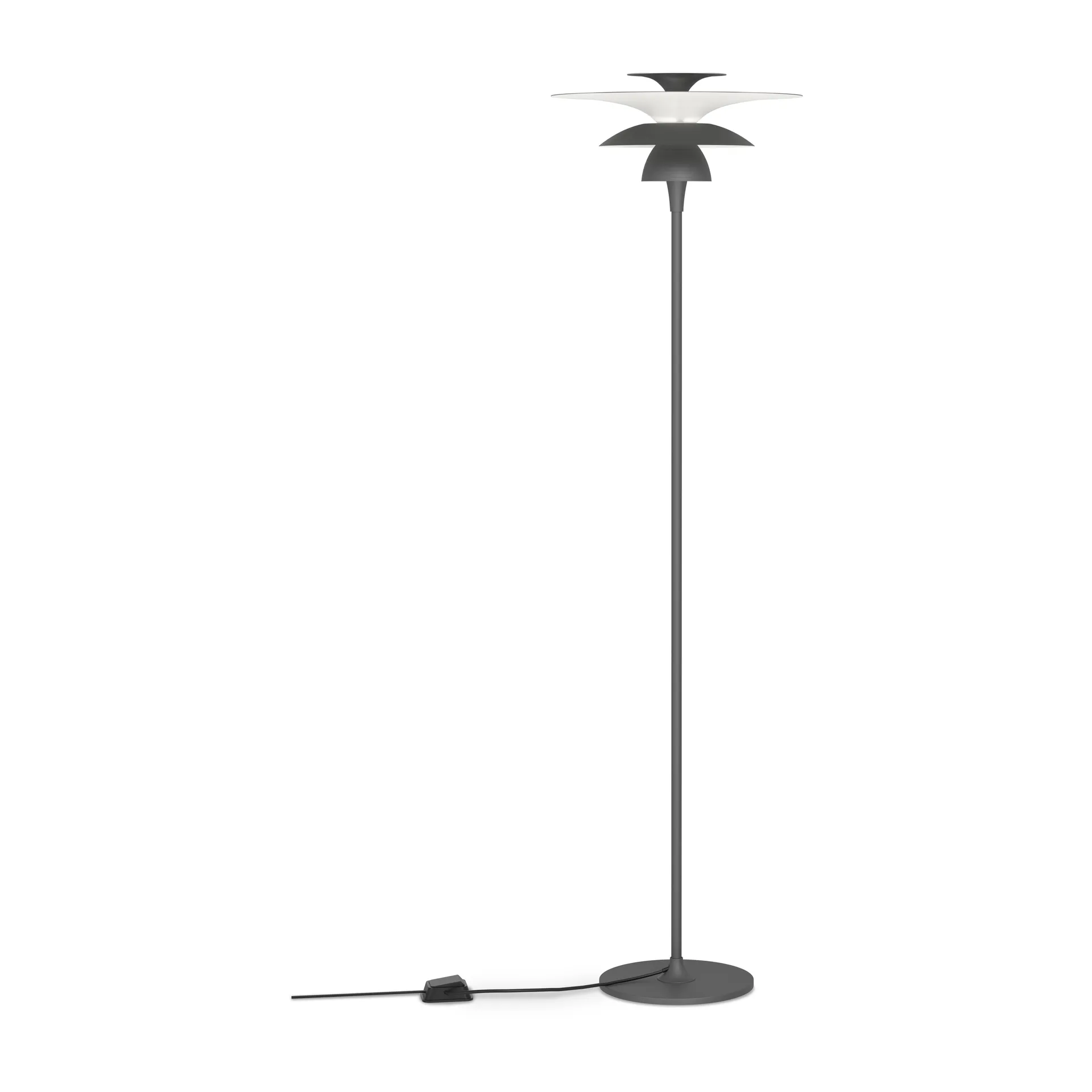 Picasso gulvlampe Ø 38 x 140,3 cm, Oksidgrå Belid