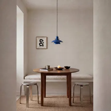 Primus IV pendel Ø28 cm - Dyp blå-mattsvart - Belid