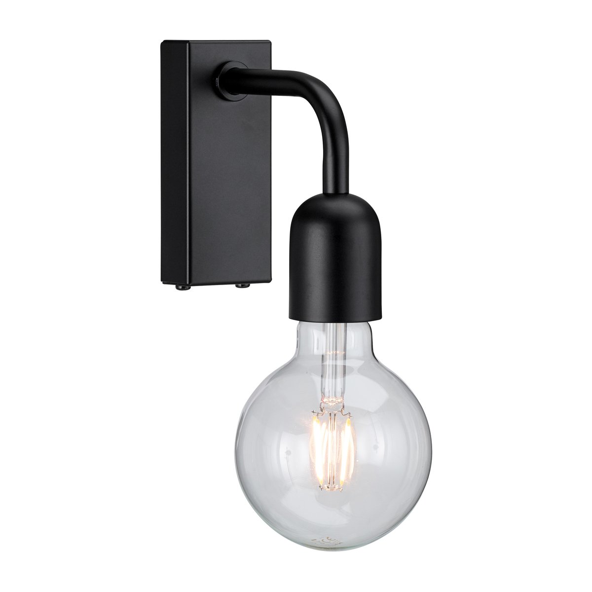 Bilde av Belid Regal 1 vegglampe 129 cm Matt svart