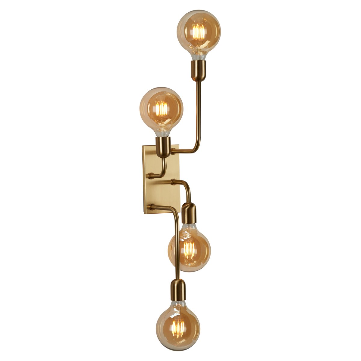 Bilde av Belid Regal XL vegglampe fast installasjon Messing