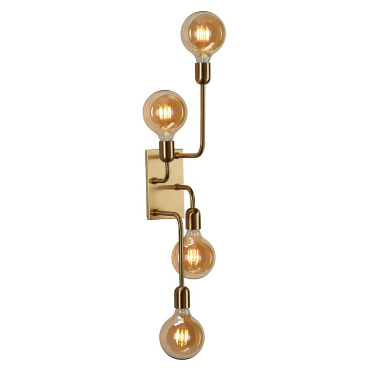 Regal XL vegglampe stikkontakt - Messing - Belid