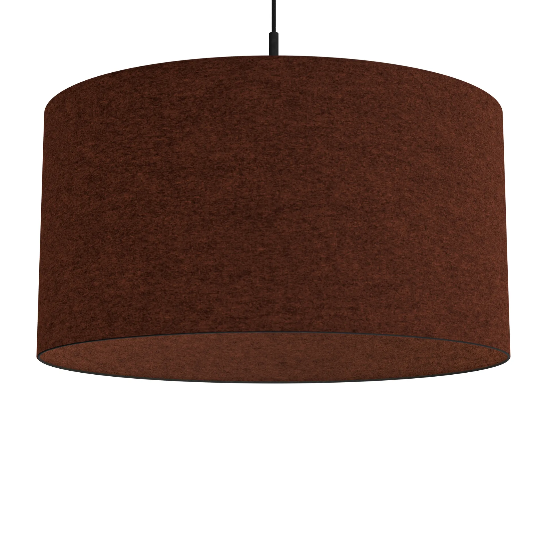 Soft pendel Ø 57 cm, Rustrød ull Belid