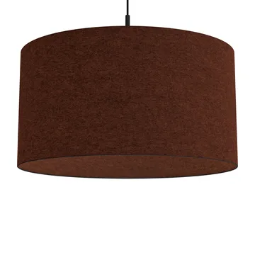 Soft pendel Ø 57 cm - Rustrød ull - Belid