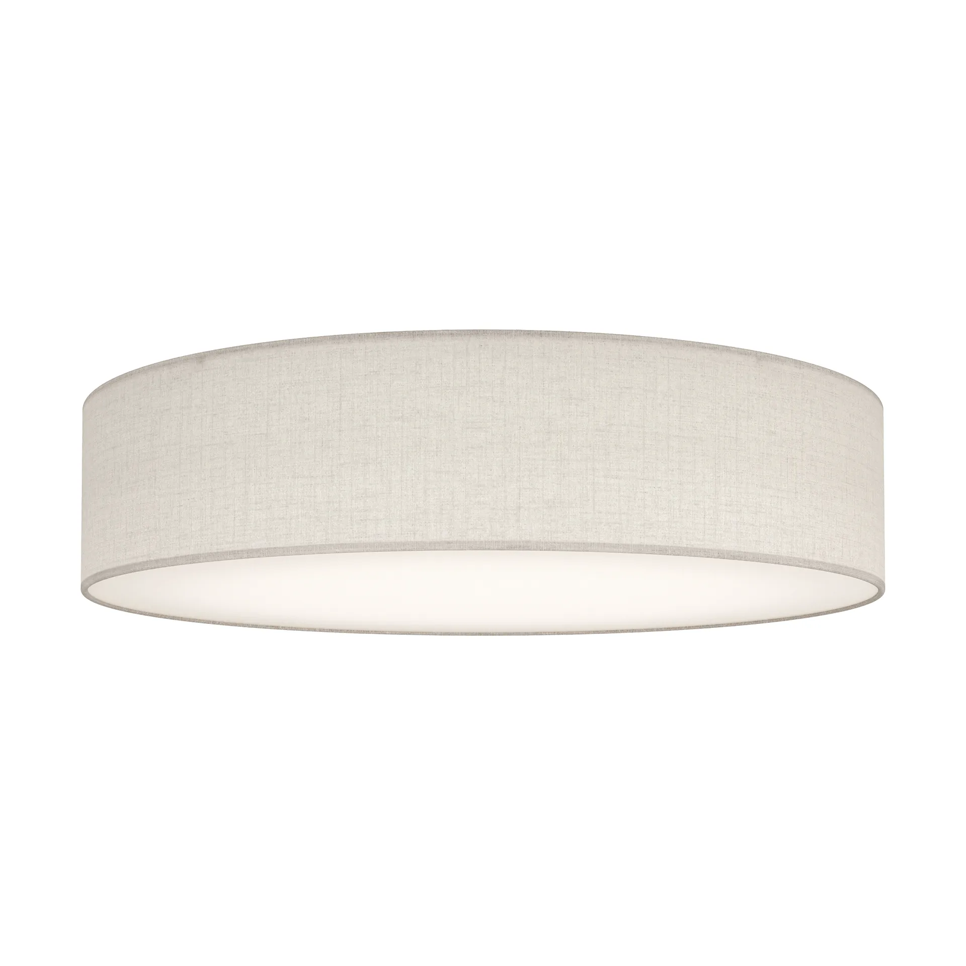 Soft stoffplafond Ø50 cm, Hvit Belid