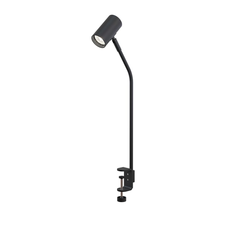 Tyson bordlampe for bordplate Ø 15,5 cm, Svart struktur Belid