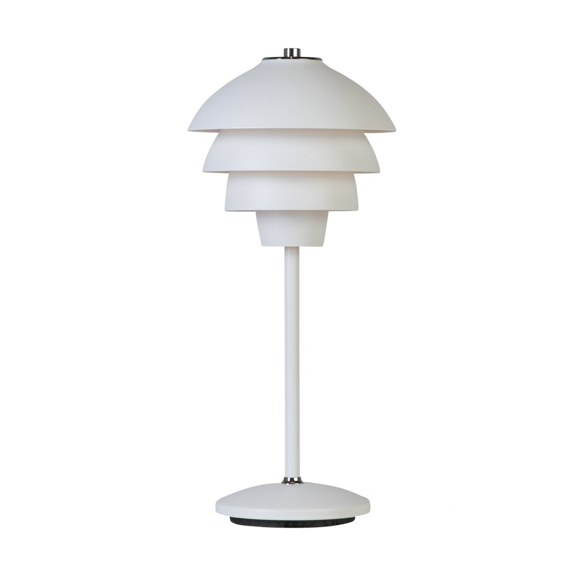 Bilde av Belid Valencia bordlampe Ø18 cm Matthvit