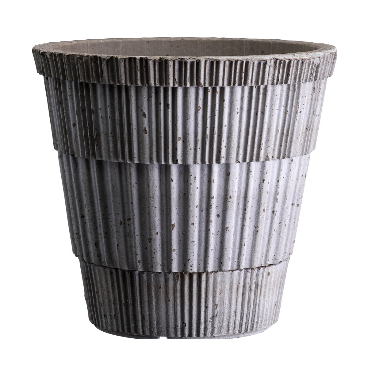 Bilde av Bergs Potter Atlas raw krukke Grey Ø18 cm