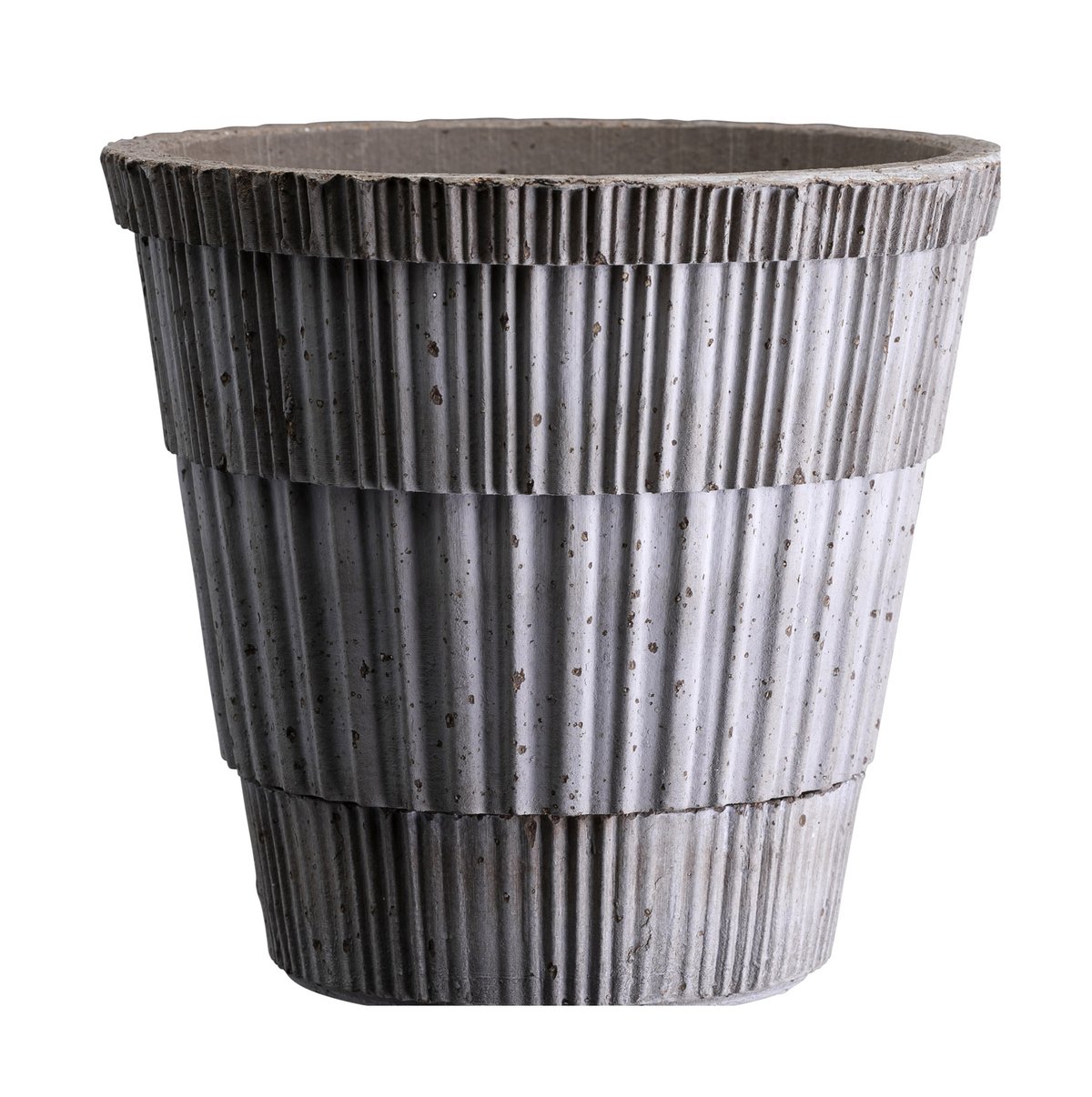 Bilde av Bergs Potter Atlas raw krukke Grey Ø21 cm