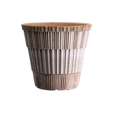 Atlas raw krukke med fat - Rosa, Ø14 cm - Bergs Potter