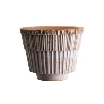 Atlas raw krukke med fat - Rosa, Ø14 cm - Bergs Potter