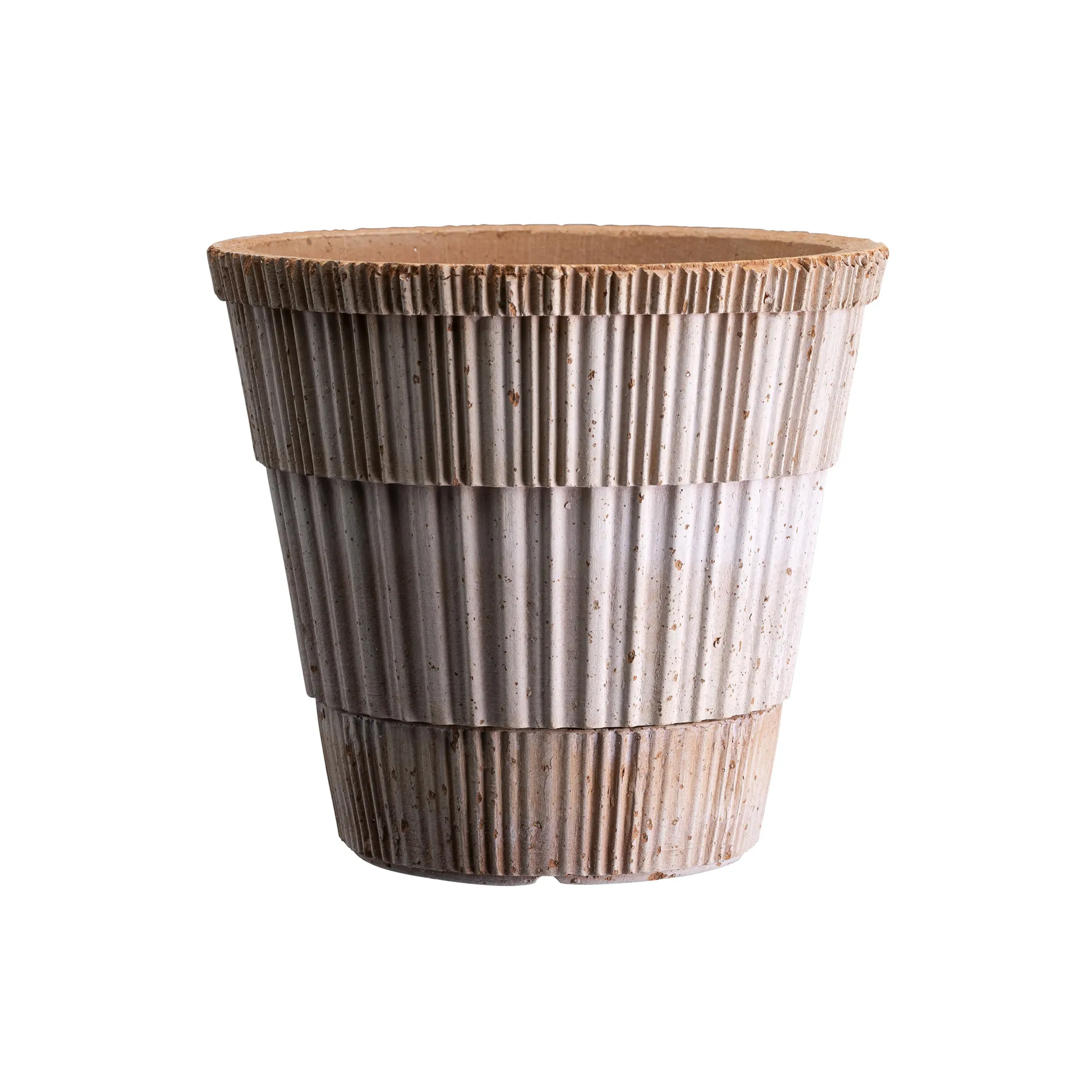 Atlas raw krukke med fat, Rosa, Ø18 cm Bergs Potter