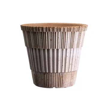 Atlas raw krukke med fat - Rosa, Ø21 cm - Bergs Potter