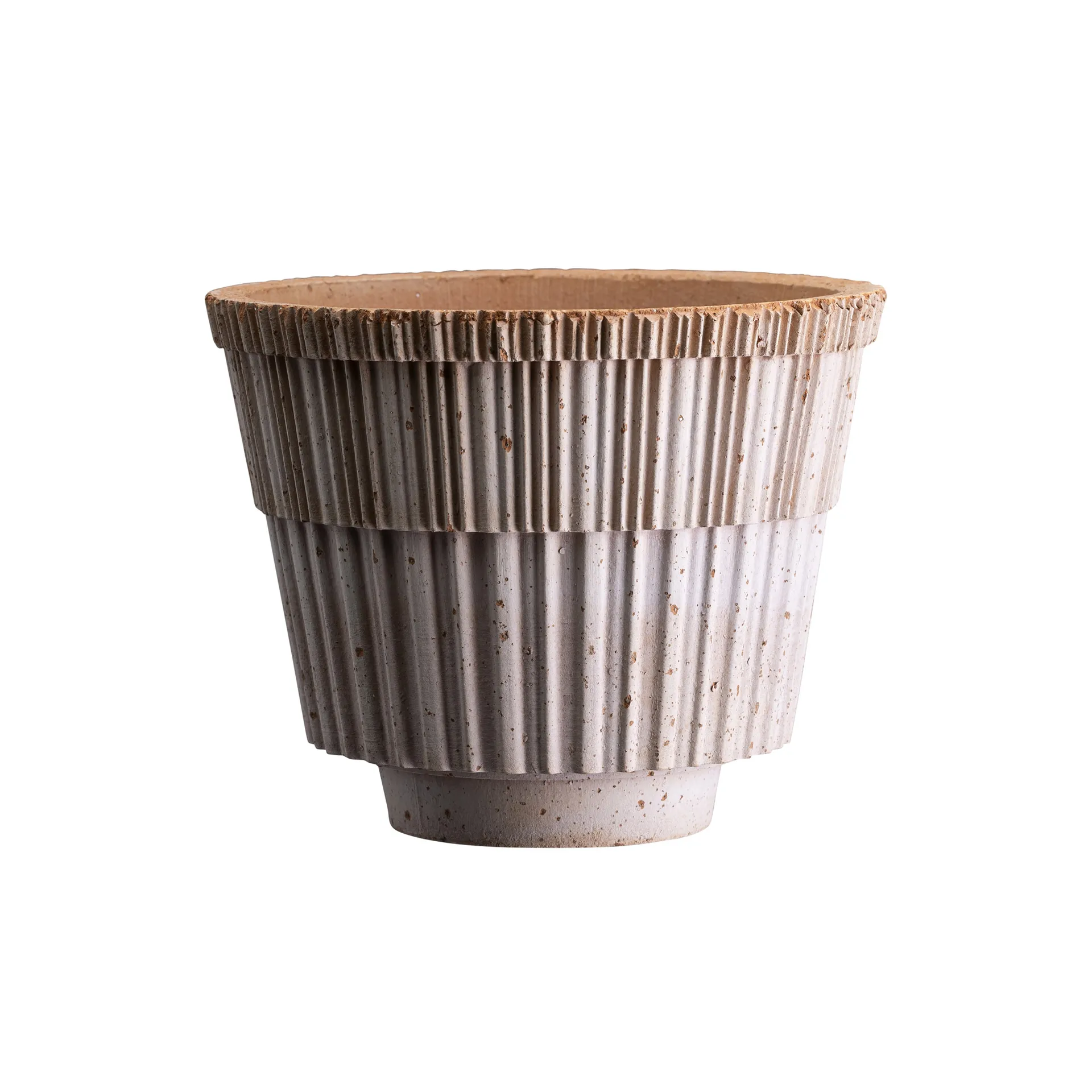 Atlas raw krukke med fat, Rosa, Ø25 cm Bergs Potter