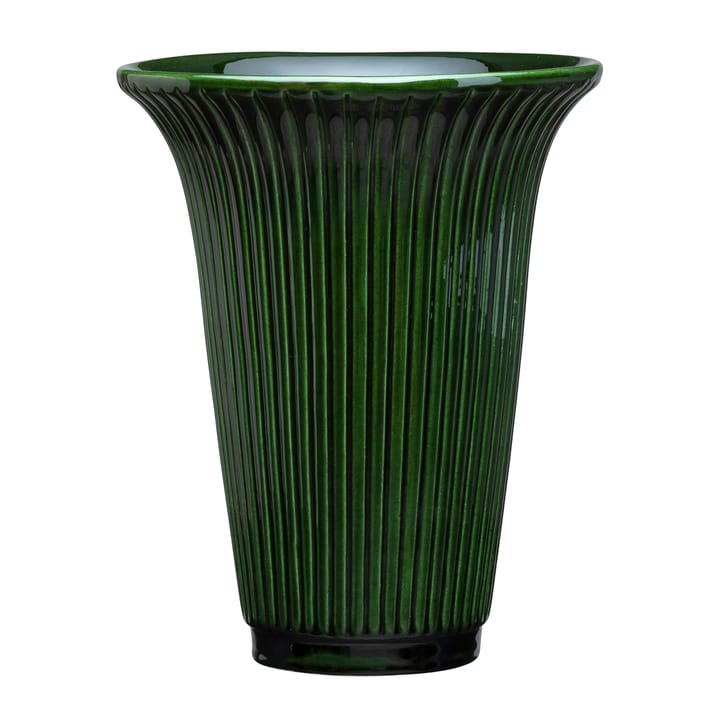 Daisy vase glassert Ø20 cm - Grønn - Bergs Potter