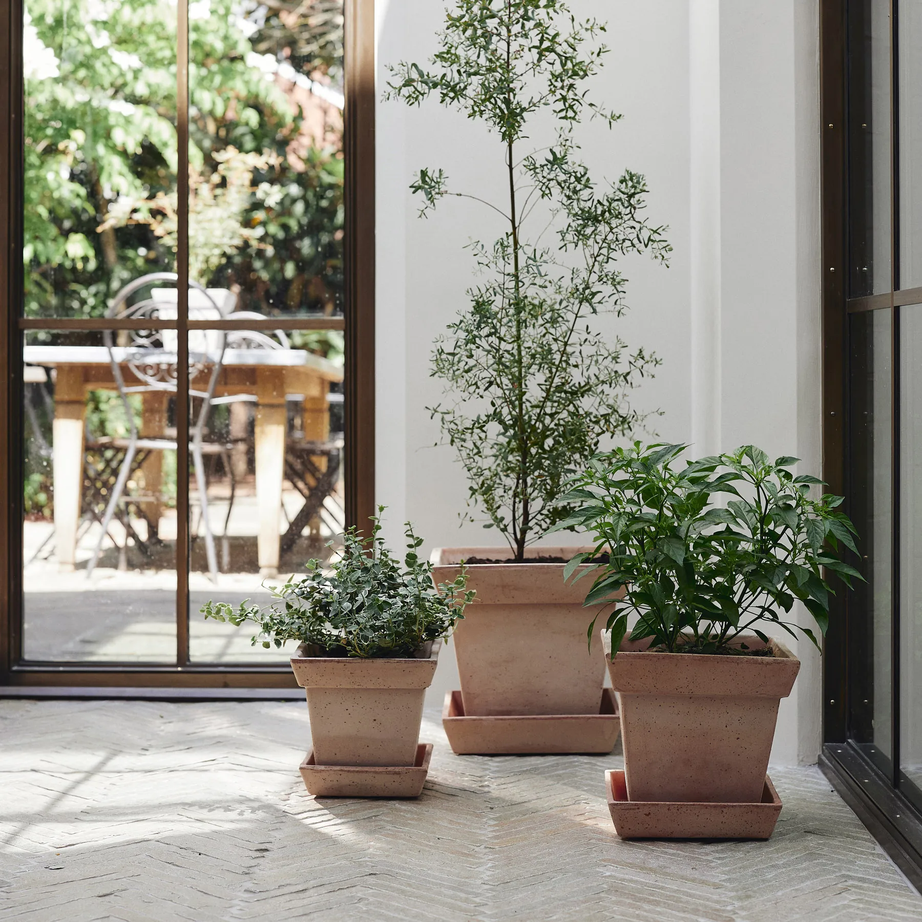 Gaia raw krukke, Rosa, Ø21 cm Bergs Potter