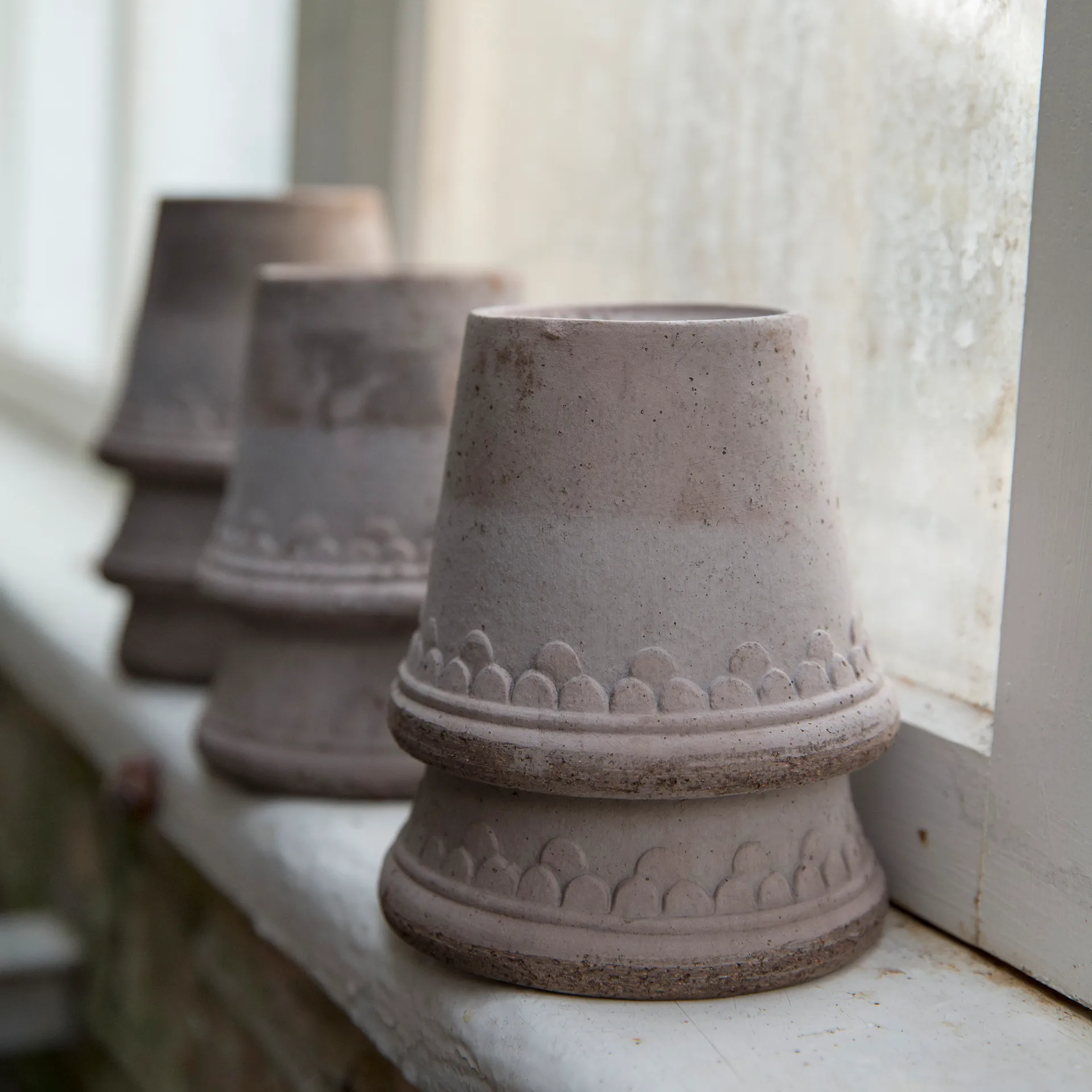 København krukke Ø10 cm, Grå Bergs Potter