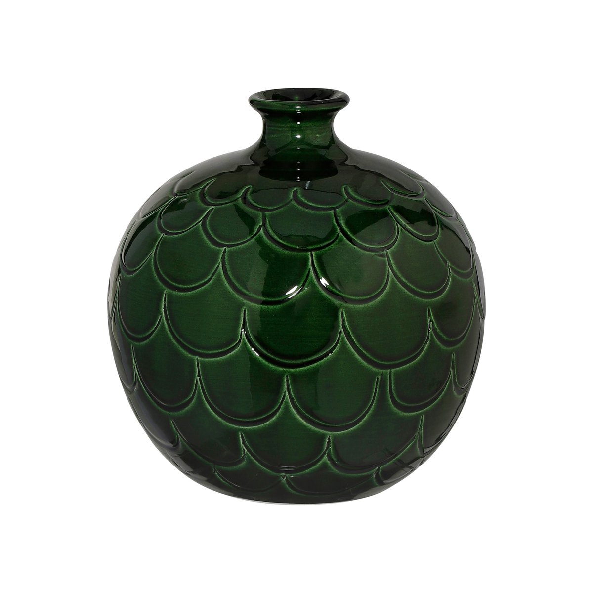 Bilde av Bergs Potter Misty vase 19 cm Grønn