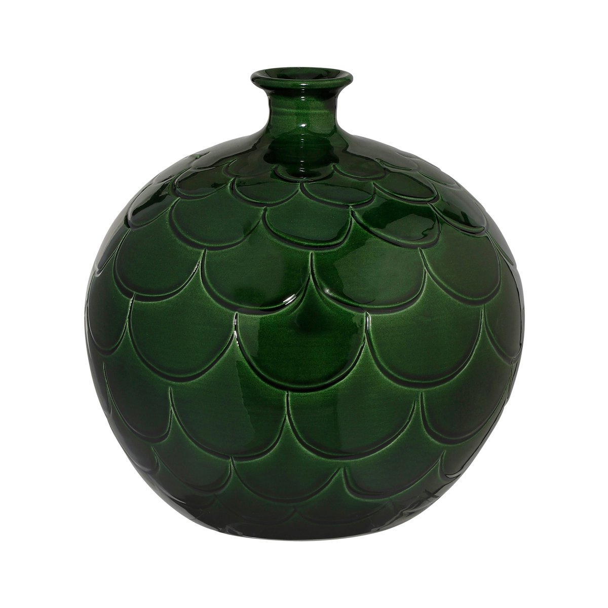 Bilde av Bergs Potter Misty vase 23 cm Grønn