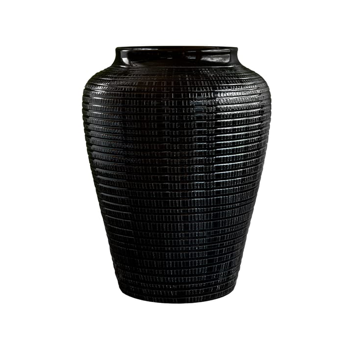 Willow vase glassert 25 cm - Black diamond - Bergs Potter