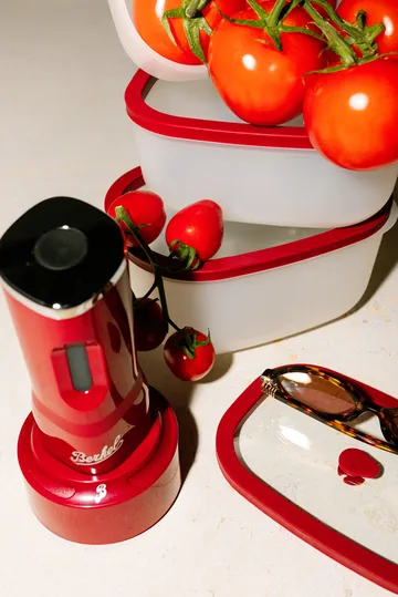 Berkel Icon mini vakuumpumpe set - Rød - Berkel