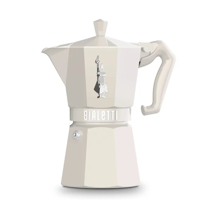 Bialetti eksklusiv mokkakanne - Creme, 6 kopper - Bialetti