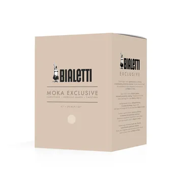 Bialetti eksklusiv mokkakanne - Creme, 6 kopper - Bialetti