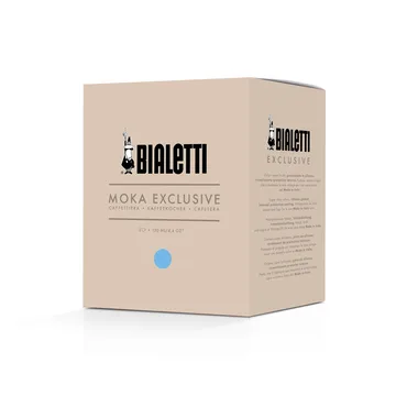 Bialetti eksklusiv mokkakanne - Lyseblå, 3 kopper - Bialetti