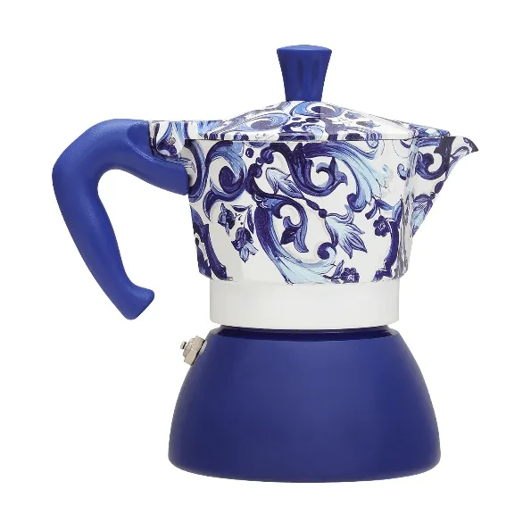Bialetti x Dolce & Gabbana mokkakanne induksjon, Mediterraneo, 4 kopper Bialetti