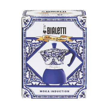 Bialetti x Dolce & Gabbana mokkakanne induksjon - Mediterraneo, 4 kopper - Bialetti