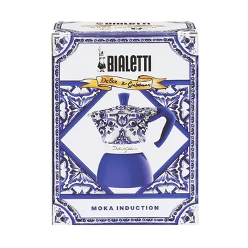 Bialetti x Dolce & Gabbana mokkakanne induksjon - Mediterraneo, 6 kopper - Bialetti