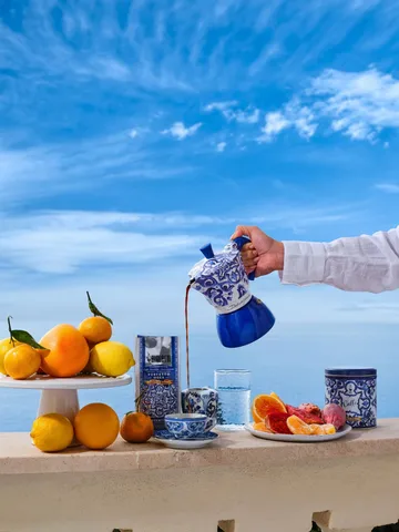 Bialetti x Dolce & Gabbana mokkakanne induksjon - Mediterraneo, 6 kopper - Bialetti