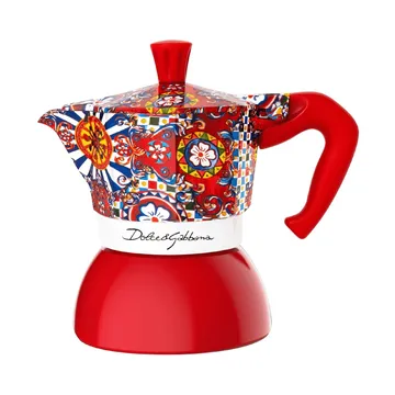 Bialetti x Dolce & Gabbana mokkakanne induksjon - Sicilian cart, 2 kopper - Bialetti