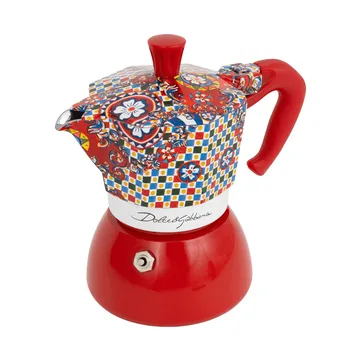 Bialetti x Dolce & Gabbana mokkakanne induksjon - Sicilian cart, 4 kopper - Bialetti