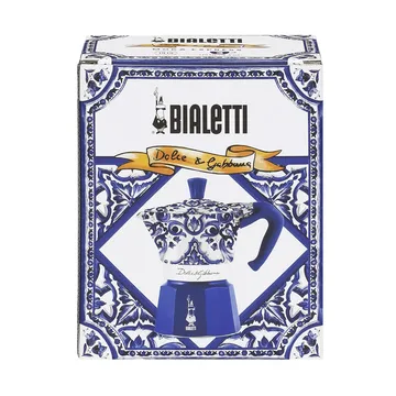 Bialetti x Dolce & Gabbana mokkakanne - Mediterraneo, 3 kopper - Bialetti