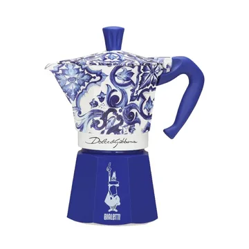 Bialetti x Dolce & Gabbana mokkakanne - Mediterraneo, 6 kopper - Bialetti