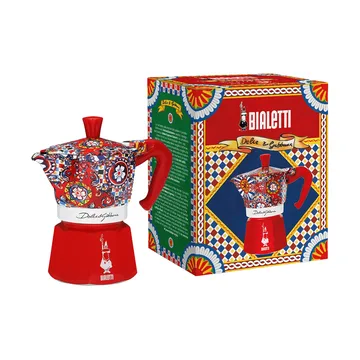 Bialetti x Dolce & Gabbana mokkakanne - Sicilian cart, 3 kopper - Bialetti