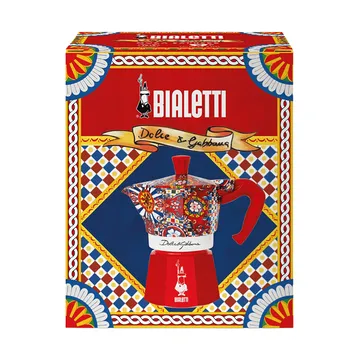 Bialetti x Dolce & Gabbana mokkakanne - Sicilian cart, 3 kopper - Bialetti