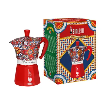 Bialetti x Dolce & Gabbana mokkakanne - Sicilian cart, 6 kopper - Bialetti