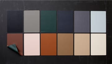Bitz bordbrikke 33x46 cm 4-pakning - Svart-brun - Bitz