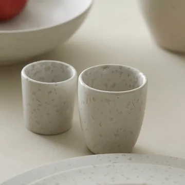 Bitz eggeglass 5 cm matt - Matt kremhvit - Bitz