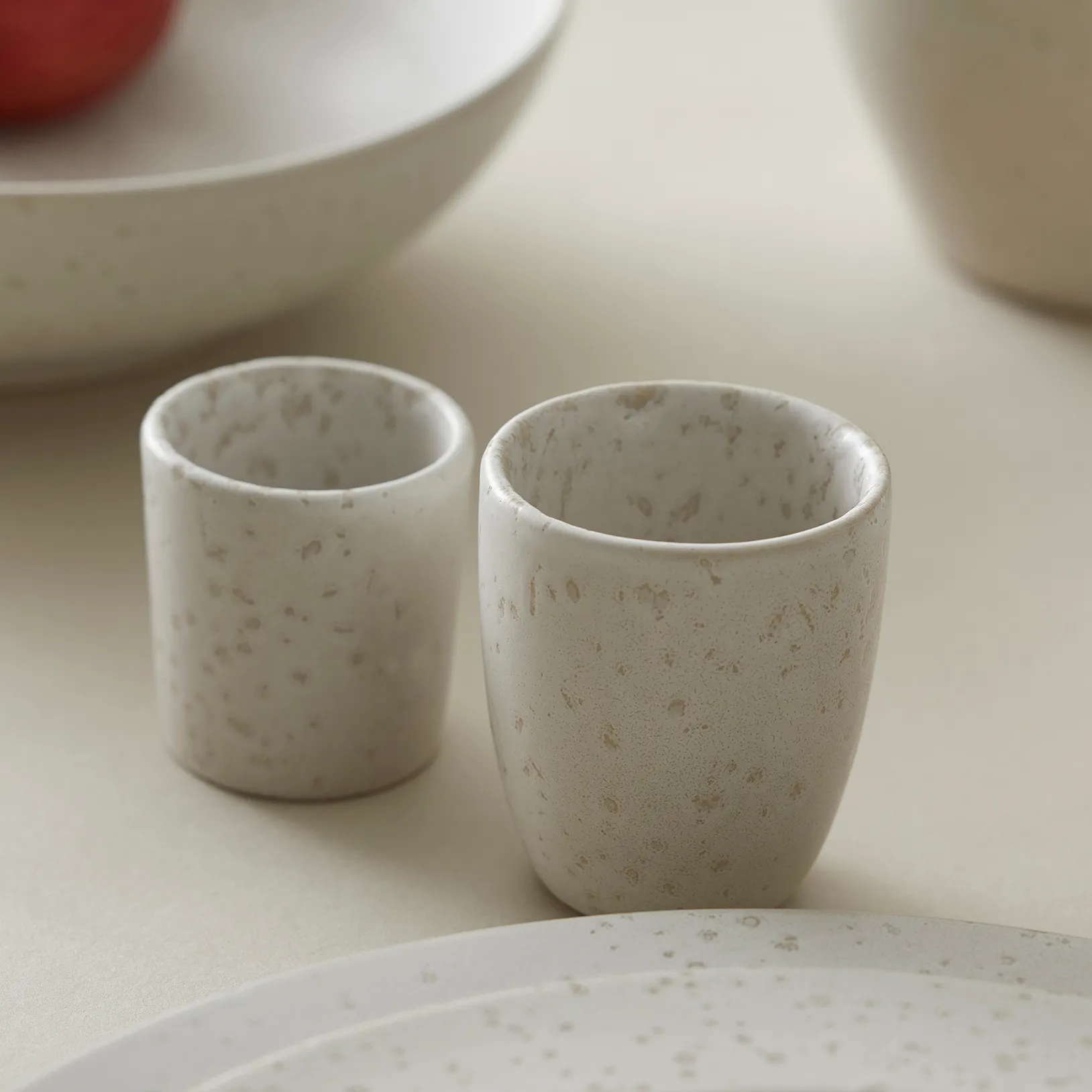 Bitz espressokopp 10 cl matt, Matt kremhvit Bitz