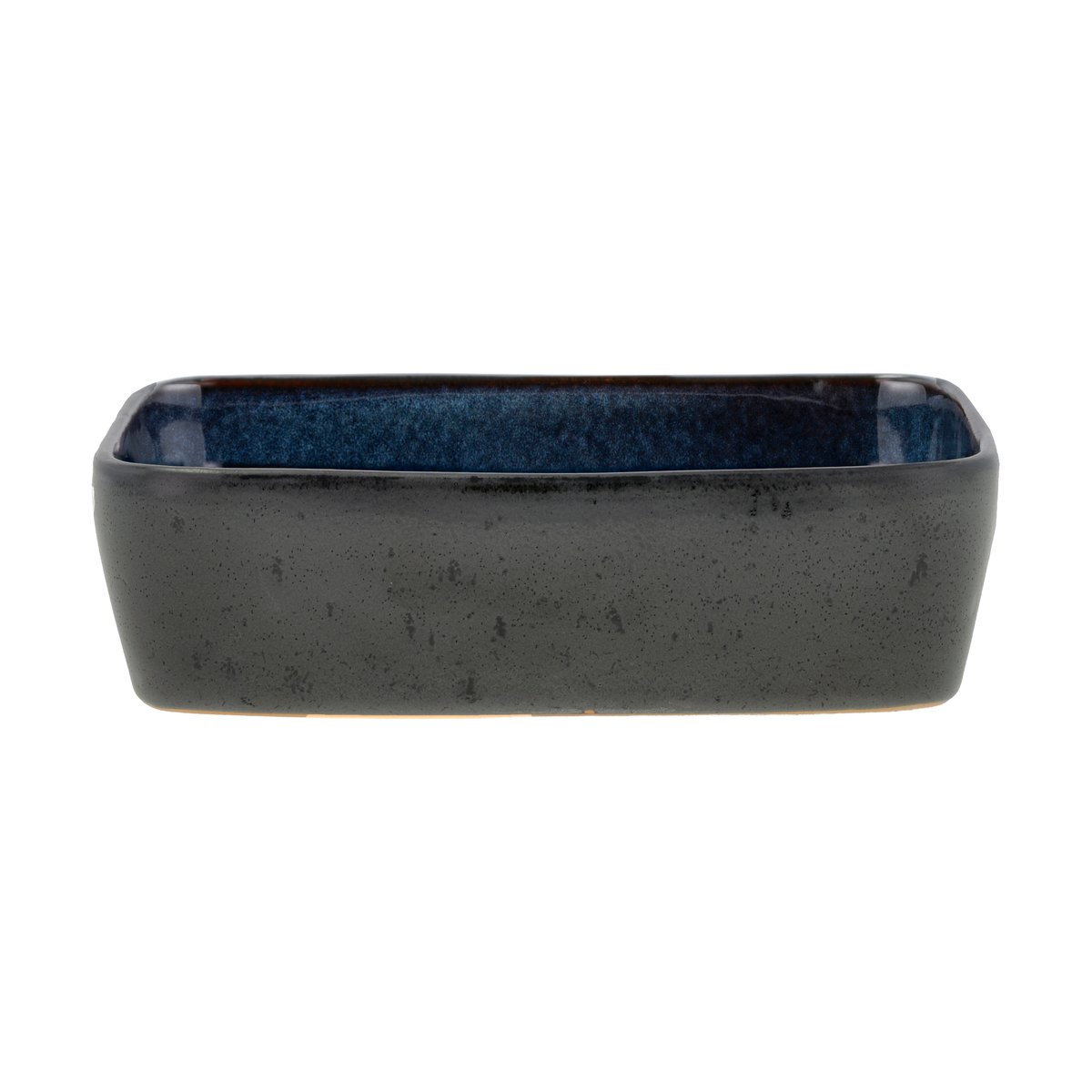 Bitz Bitz fat rektangulært 14x19 cm Black-blue