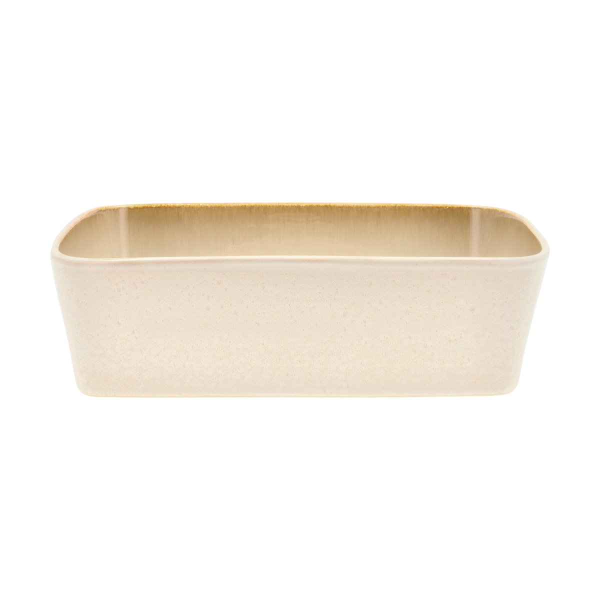 Bitz Bitz fat rektangulært 21x28 cm Cream white