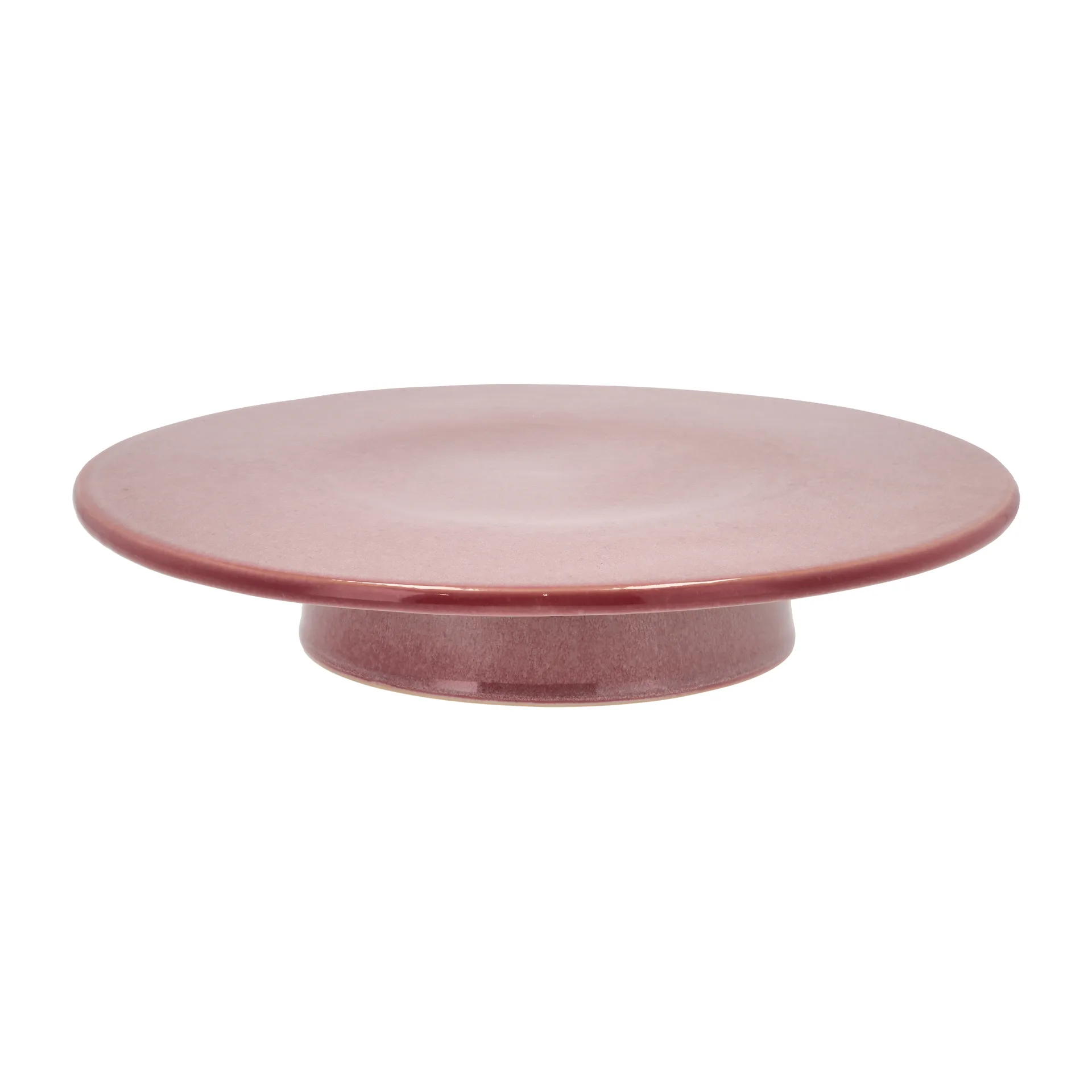 Bitz kakefat på fot Ø 30 cm, Lyse rosa Bitz