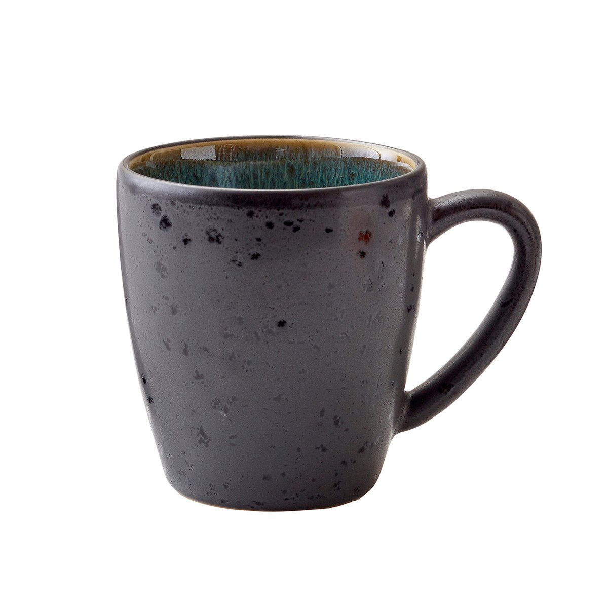 Bitz kopp 19 cl svart Svart-grønn | Skandinavisk Design | Kaffekopper | Svart
