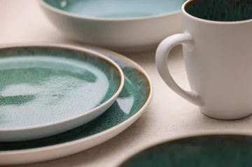 Bitz krus gastro 30 cl - Hvit-grønn - Bitz