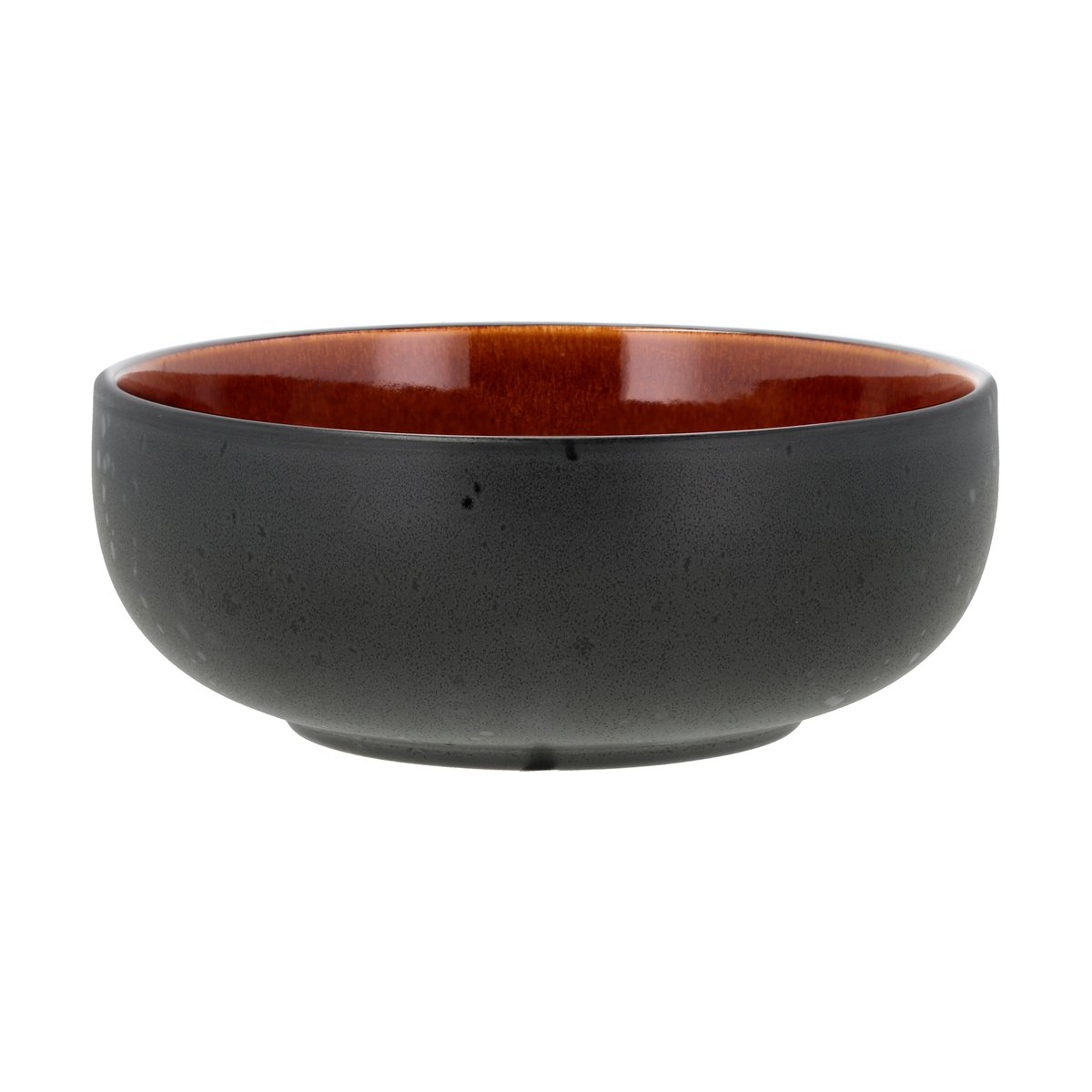 Bitz Bitz pokebowl/ramenbolle Ø18 cm Black-amber