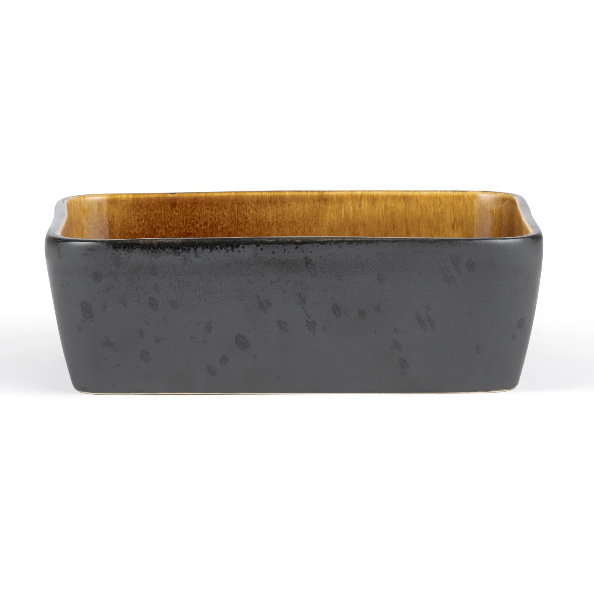 Bitz serveringsfat svart 19x14 cm, Amber Bitz