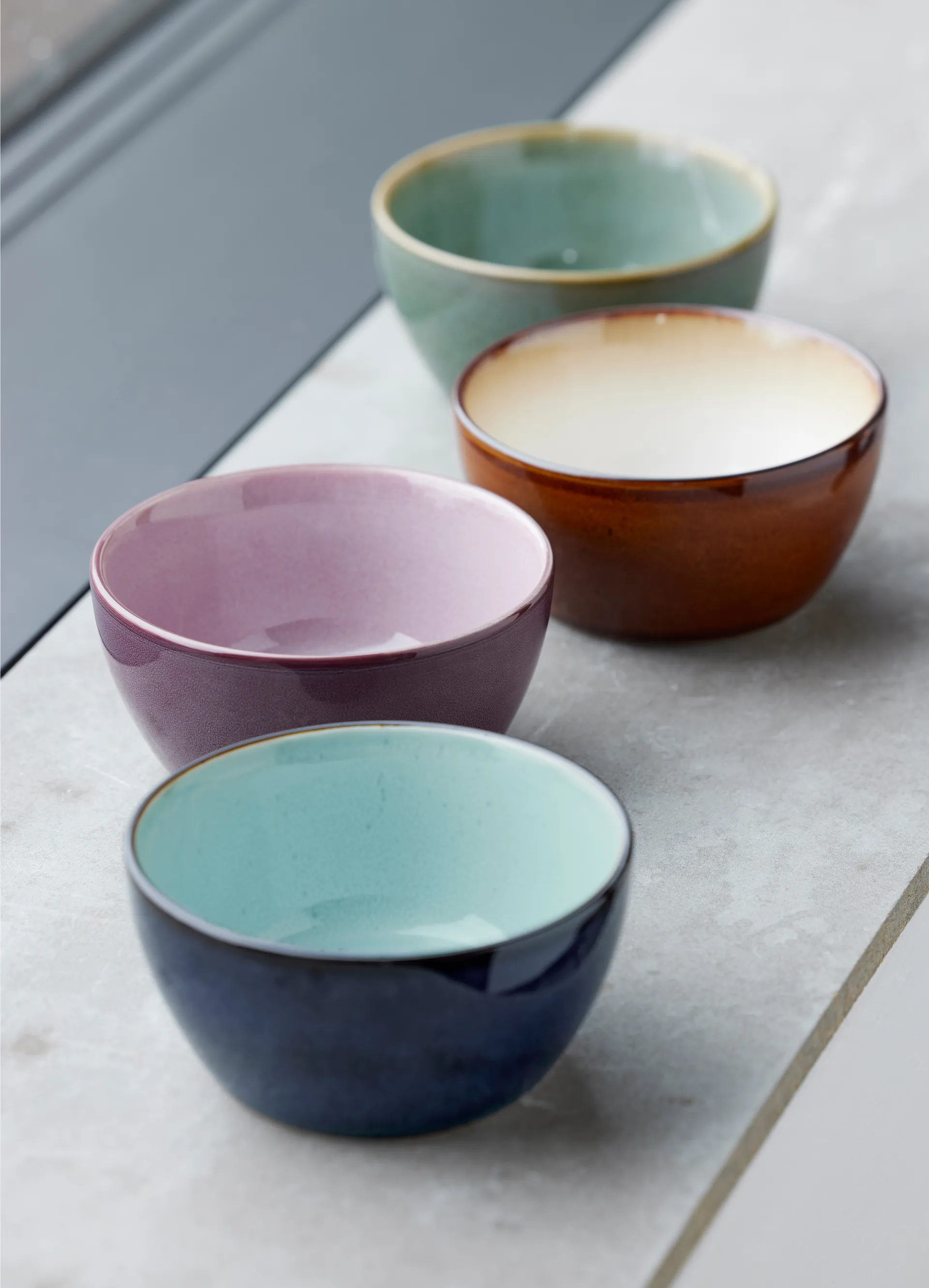 Bitz skålsett Ø 12 cm 4-pakning, Assorterte farger Bitz